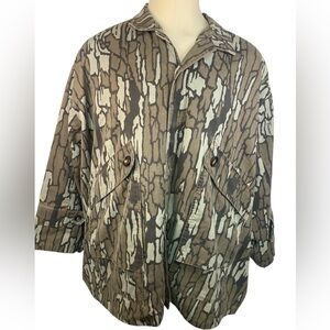 Unbranded Rebark Camouflage Patterned Jacket Men 5-6XL